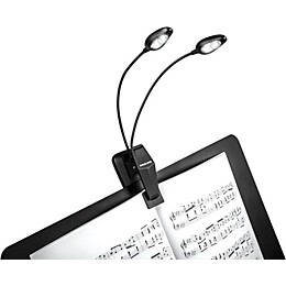 Clearance Proline PLD4 Dual Head Music Stand Light with 4 LEDs