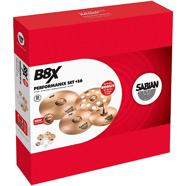 SABIAN B8X Performance Pack