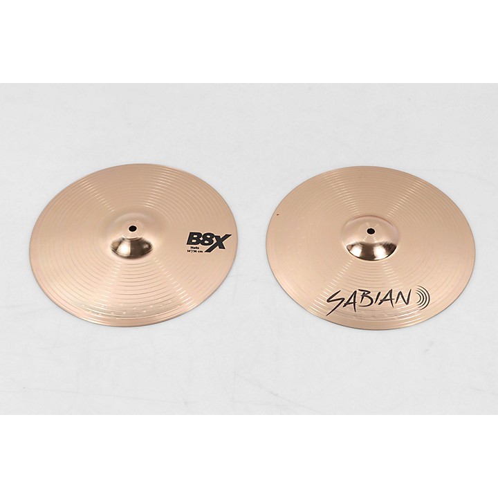 Open Box SABIAN B8X Hi-Hat Pair 14 in. 197881489137 | Guitar Center