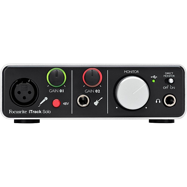 Focusrite iTrack Solo Audio Interface With Lightning Connection