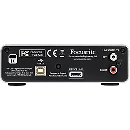 Focusrite iTrack Solo Audio Interface With Lightning Connection