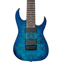 Ibanez RG Series RG8PB 8-String Electric Guitar Sapphire Blue Flat