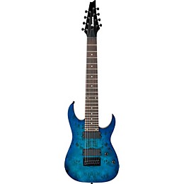 Ibanez RG Series RG8PB 8-String Electric Guitar Sapphire Blue Flat