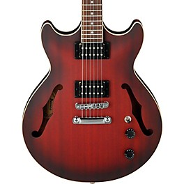 Ibanez Artcore AM53 Semi-Hollow Electric Guitar Flat Tobacco Ibanez Artcore AM53 Semi-Hollow Electric Guitar Flat Sunset Red