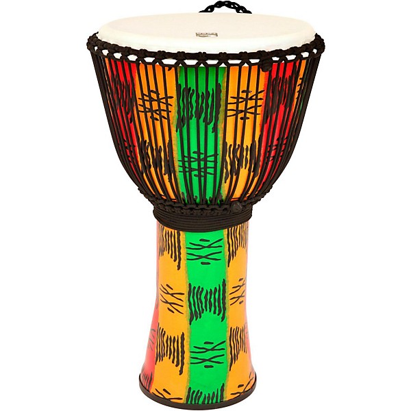 Toca FreeStyle II Rope Tuned Djembe with Bag 14 in. Spirit