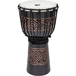 Toca Street Series Black Onyx Djembe Medium Toca Street Series Black Onyx Djembe Medium