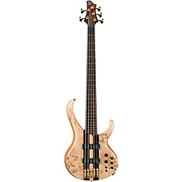 Ibanez Premium BTB1605E 5-String Electric Bass Guitar Flat Natural
