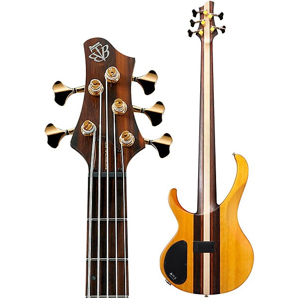 Ibanez Premium BTB1605E 5-String Electric Bass Guitar Flat Natural