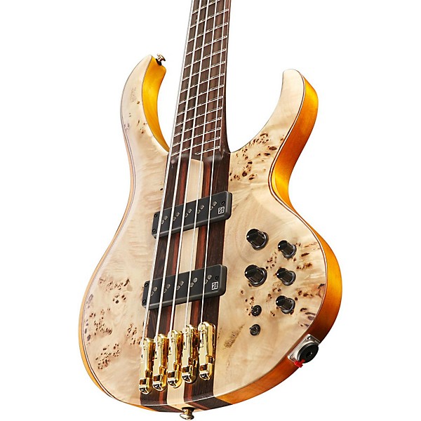 Ibanez Premium BTB1605E 5-String Electric Bass Guitar Flat Natural
