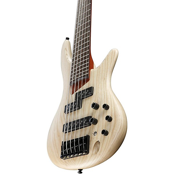 Open Box Ibanez SR656 6-String Electric Bass Guitar Flat