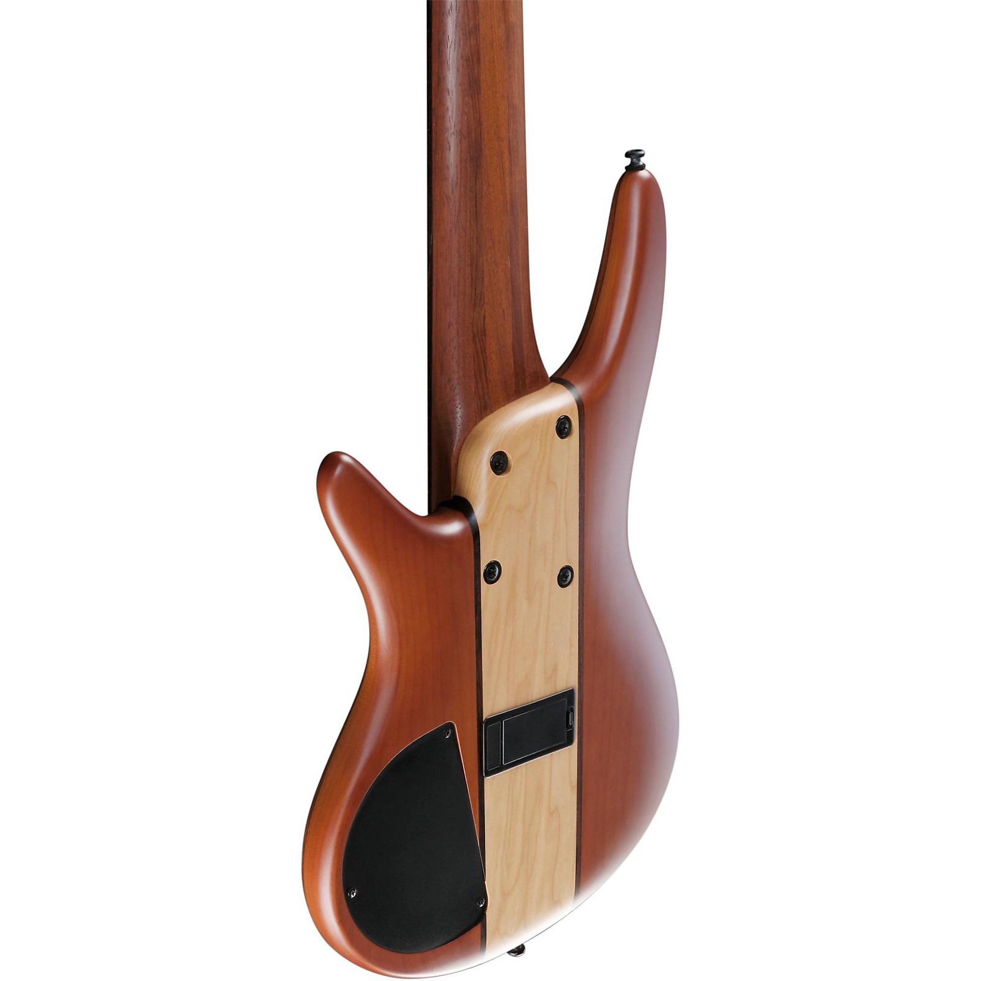 Ibanez SR756 6-String Electric Bass Guitar Flat Natural