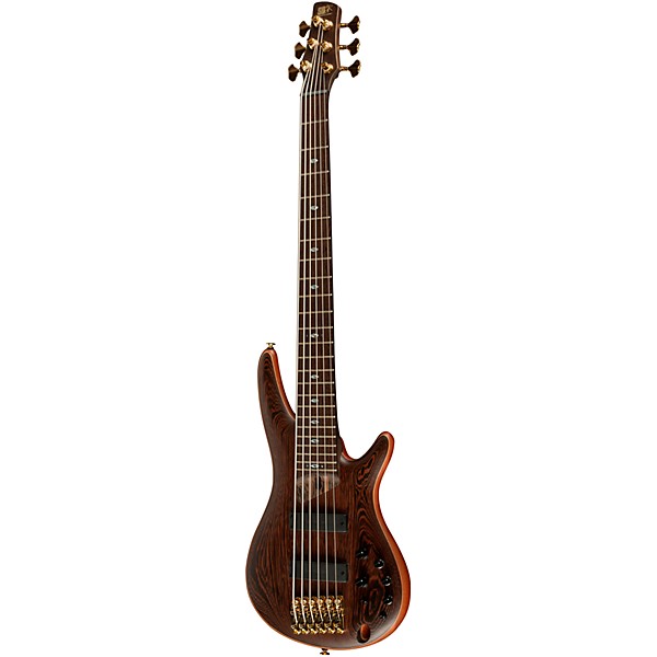 Ibanez Prestige SR5006 6-String Electric Bass Guitar Natural