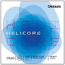 D'Addario Helicore Series Cello String Set 4/4 Size Heavy