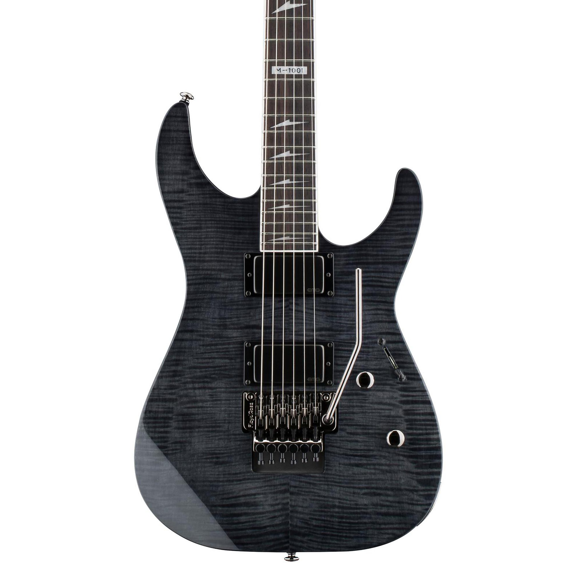 Open Box ESP LTD M1001 Electric Guitar See-Thru Black 190839148254