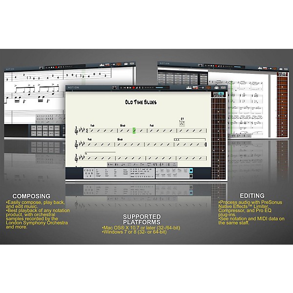PreSonus Notion 5 Music Notation Software