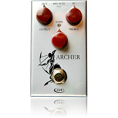 J.Rockett Audio Designs Archer Boost Overdrive Guitar Effects Pedal for sale