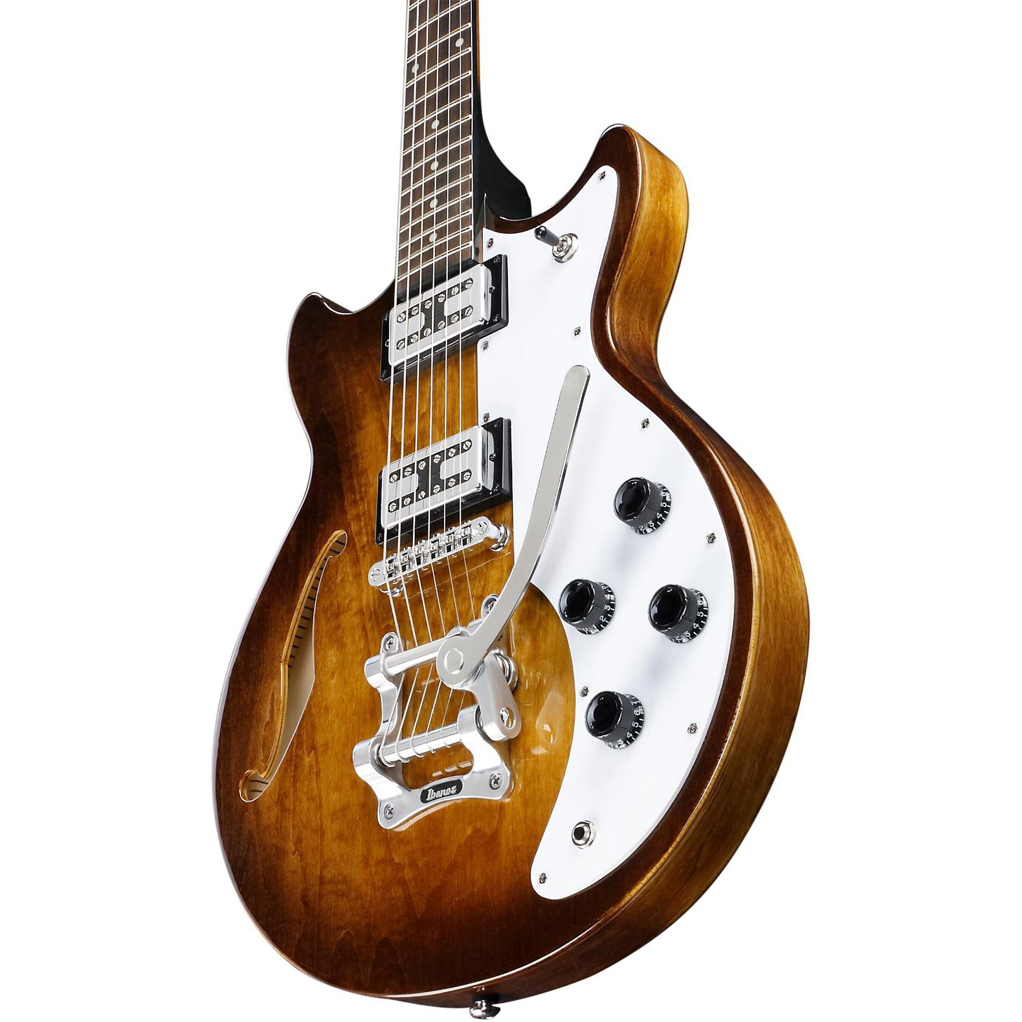 Open Box Ibanez Artcore AMF73T Semi-Hollow Electric Guitar Tobacco