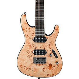 Ibanez S Series S7721PB 7-String Electric Guitar Flat Natural
