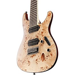 Ibanez S Series S7721PB 7-String Electric Guitar Flat Natural