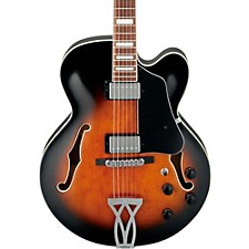 Ibanez Artcore AF75 Hollowbody Electric Guitar Transparent