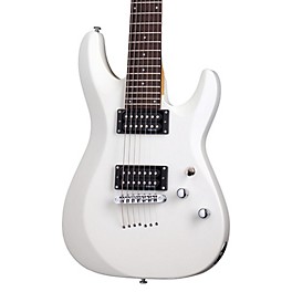 Schecter Guitar Research C-7 Deluxe Seven-Str... Schecter Guitar Research C-7 Deluxe Seven-String Electric Guitar Satin White