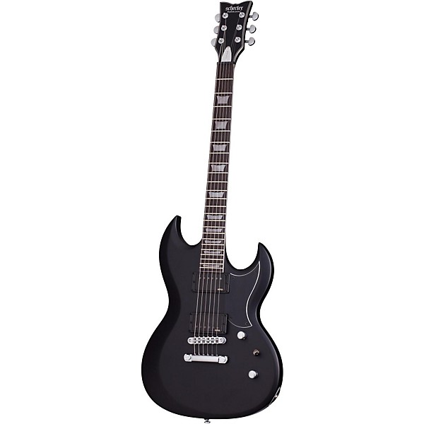 Open Box Schecter Guitar Research S-II Platinum Electric Guitar Level 1 Satin Black