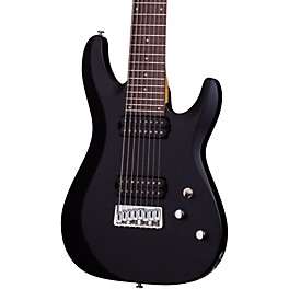 Schecter Guitar Research C-8 Deluxe Eight-Str... Schecter Guitar Research C-8 Deluxe Eight-String Electric Guitar Satin Black