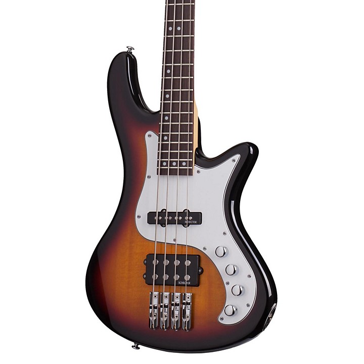 【美品！】 SCHECTER STILETTO - 4 SESSION Schecter Session Stiletto Bass Guitar - Aged Natural Satin
