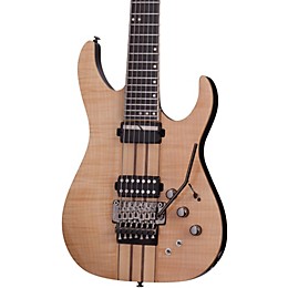 Open Box Schecter Guitar Research Banshee Elite-7 with Floyd Rose and Sustainiac Seven-String Electric Guitar Level 2 Gloss Natural 194744124853
