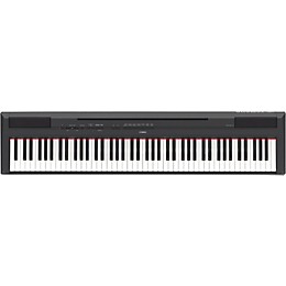 Open Box Yamaha P-115 88-Key Weighted Action Digital Piano with GHS Action Level 2 Black 190839095961