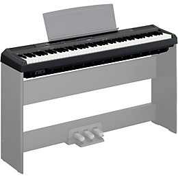 Open Box Yamaha P-115 88-Key Weighted Action Digital Piano with GHS Action Level 2 Black 190839095961