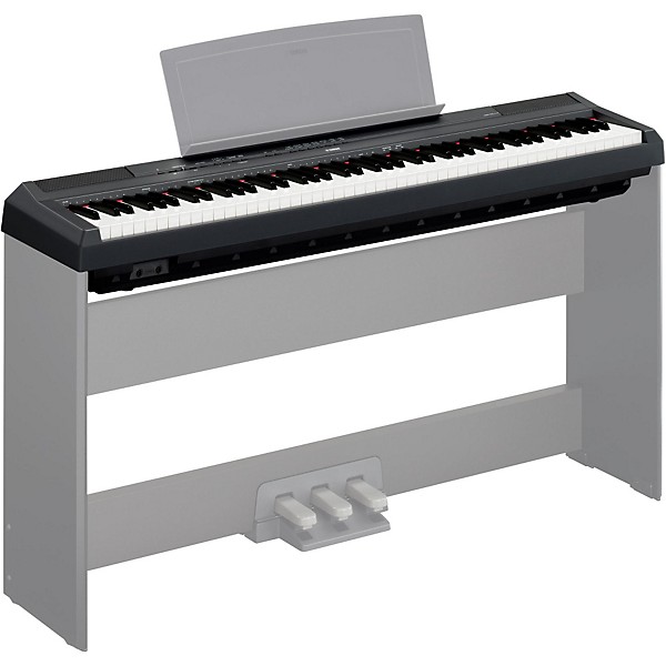 Open Box Yamaha P-115 88-Key Weighted Action Digital Piano with GHS Action Level 2 Black 190839095961