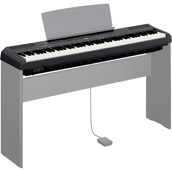 Open Box Yamaha P-115 88-Key Weighted Action Digital Piano with GHS Action Level 2 Black 190839095961