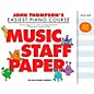 Hal Leonard John Thompson's Easiest Piano Course  Music Staff Paper in Color thumbnail