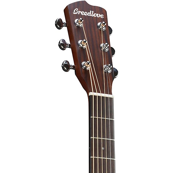 Breedlove Passport Parlor Satin Mahogany Acoustic-Electric Guitar Natural