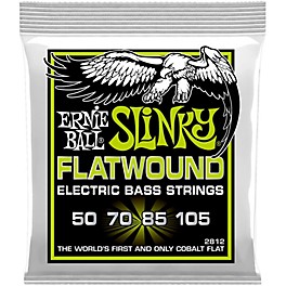 Ernie Ball 2812 Regular Slinky Flatwound Bass Strings