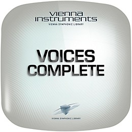 Vienna Symphonic Library Voices Complete Extended Library Software Download