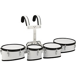 Open Box Sound Percussion Labs Marching Tenor Drum with Carrier Level 2 8 in.,10 in.,12 in.,13 in., Black 888365999272