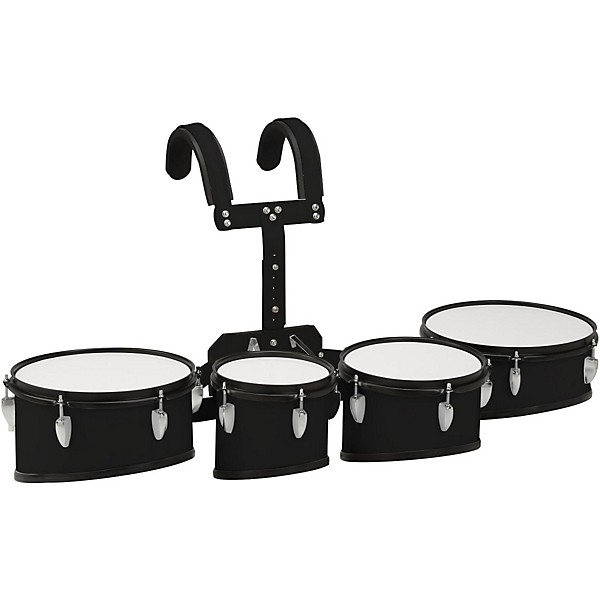 Open Box Sound Percussion Labs Marching Tenor Drum with Carrier Level 1 8 in.,10 in.,12 in.,13 in. Black