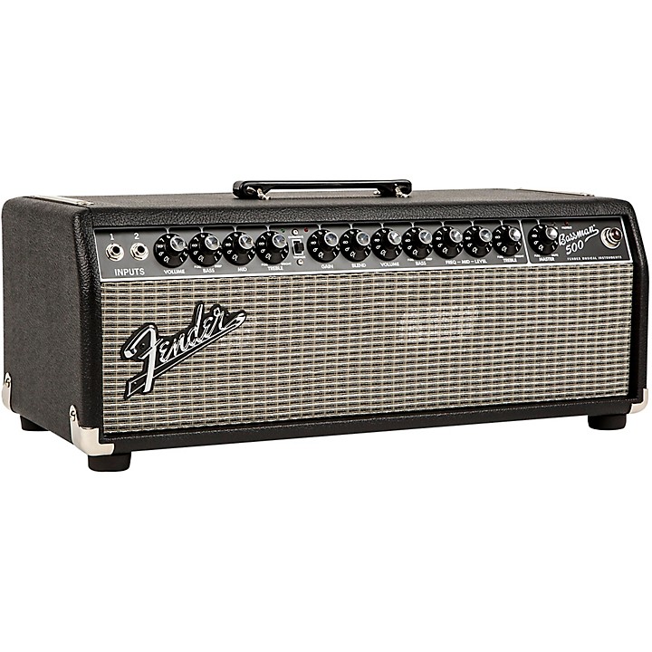 fender bassman 500 bass amp head