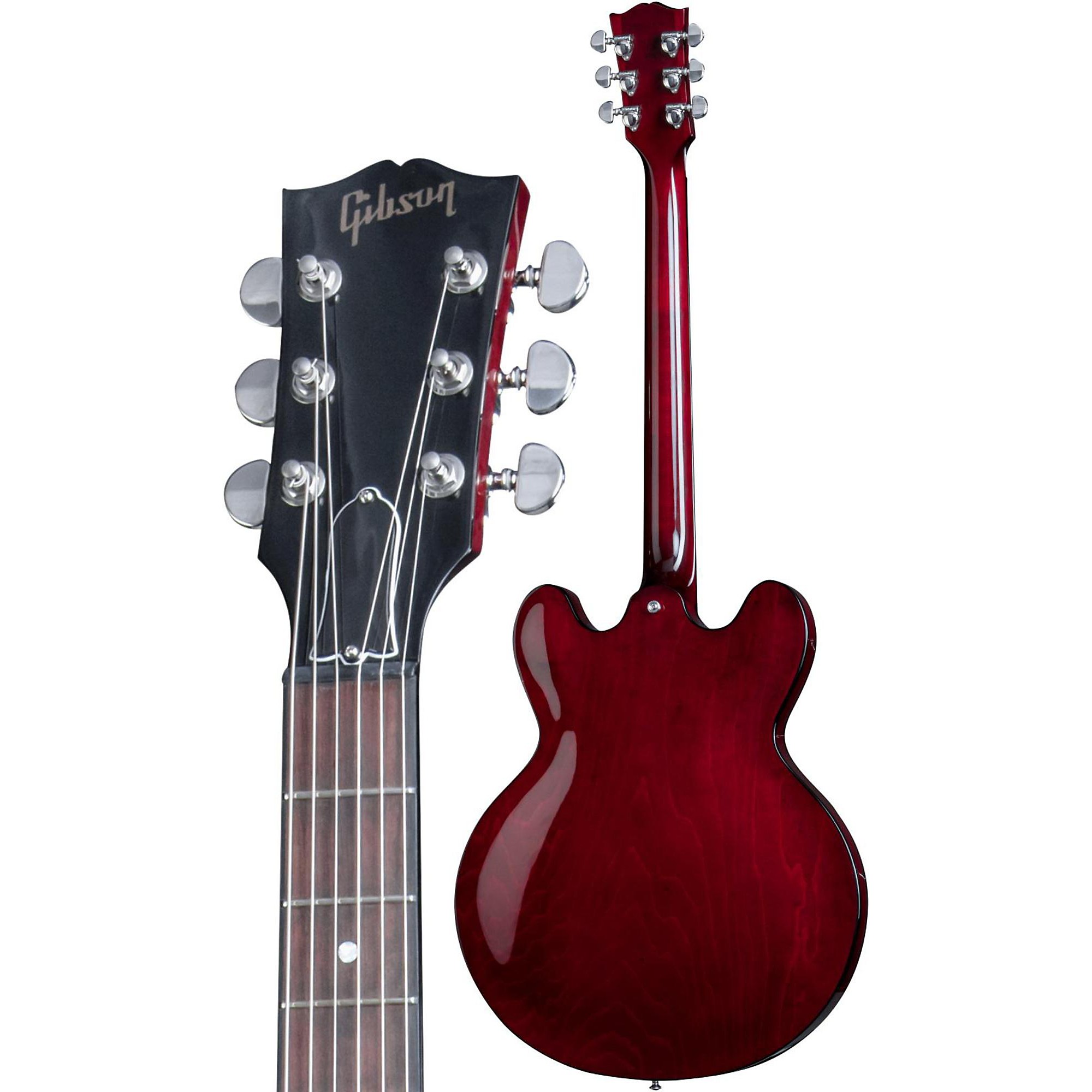 Gibson 2015 ES-335 Studio Semi-Hollow Electric Guitar Wine Red
