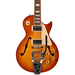 Gibson 2015 Memphis Limited Run ES-Les Paul w/Bigsby Tremolo Semi-Hollow Electric Guitar Light Burst