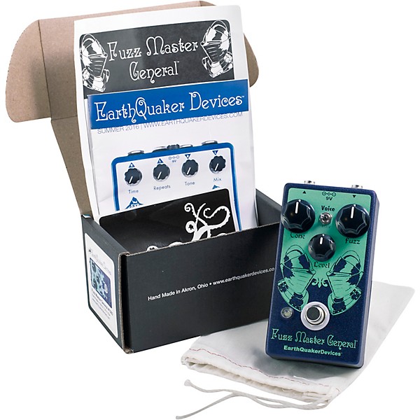 EarthQuaker Devices Fuzz Master General Guitar Effects Pedal