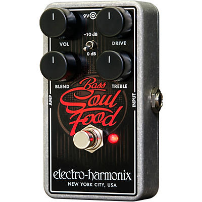 Electro-Harmonix Bass Soul Food Overdrive Effects Pedal for sale