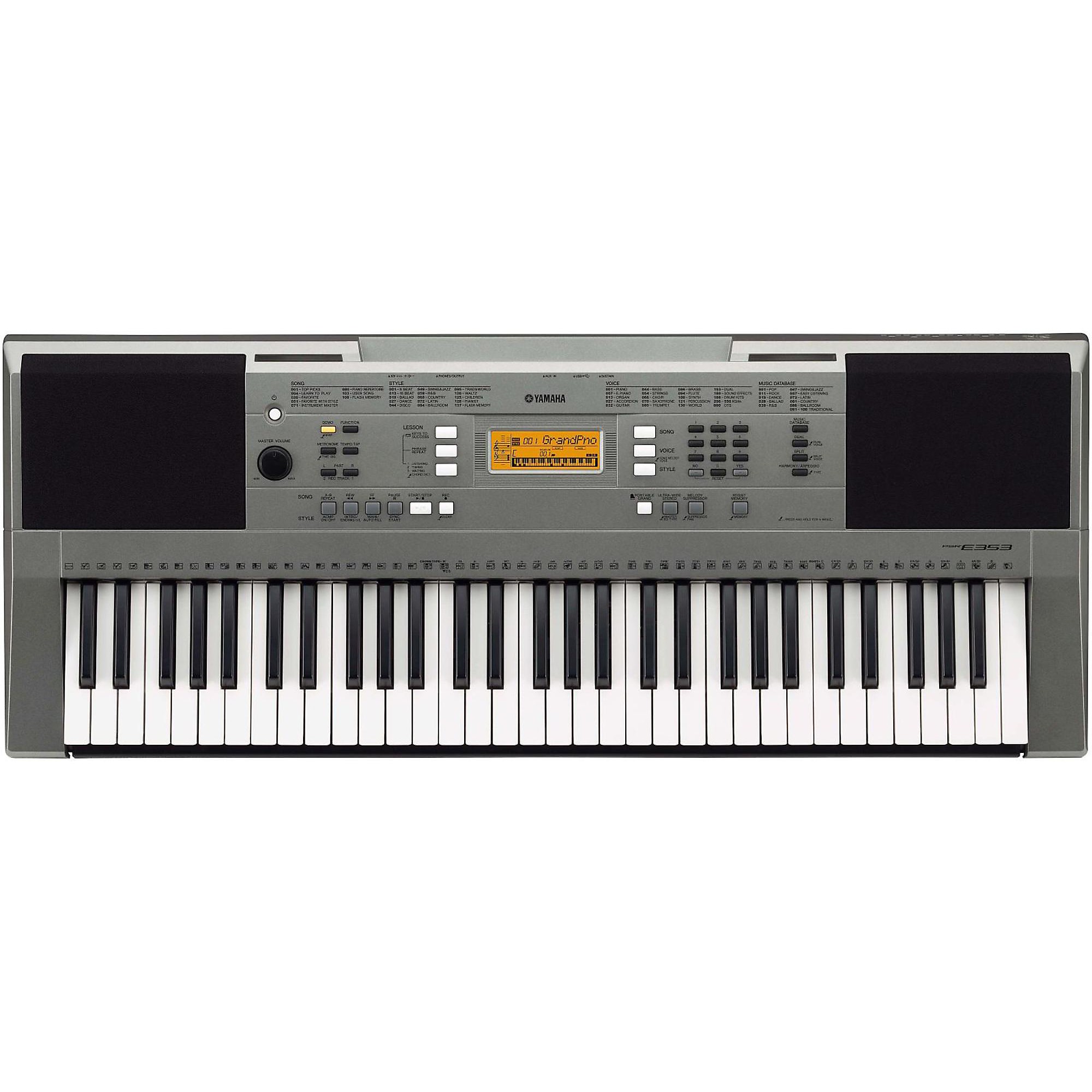 YAMAHA PSR-E353 ポータトーン 61鍵 Yamaha PSR-E353 Electronic Portable 61 Key Keyboard | eBay