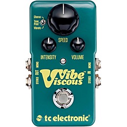 Open Box TC Electronic Viscous Vibe Univibe Guitar Effects Pedal Level 1