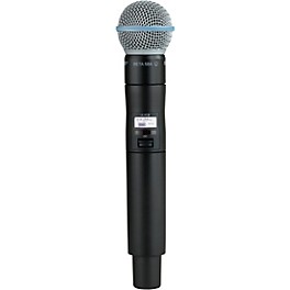 Shure ULXD2/B58 Digital Handheld Transmitter ... Shure ULXD2/B58 Digital Handheld Transmitter With BETA 58A Capsule Band J50A