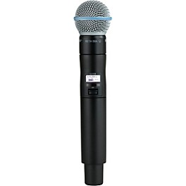 Shure ULXD2/B58 Digital Handheld Transmitter W... Shure ULXD2/B58 Digital Handheld Transmitter With BETA 58A Capsule Band H50