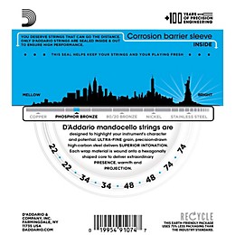 D'Addario EJ78 Phosphor Bronze Mandocello Strings (22-74)