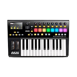 Open Box Akai Professional Advance 25 MIDI Keyboard Controller Level 2  888365509211